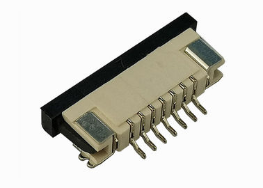 Pin flexible vertical horizontal du lancement 7 du connecteur 1mm de circuit imprimé