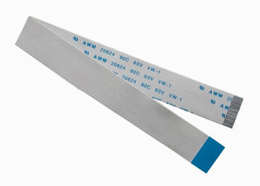 Lancement plat flexible ultra mince du câble plat 0.5mm avec le connecteur terminal