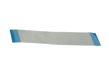 18 câble plat adapté aux besoins du client 1.0mm de Pin FPC un type matériel plaque en fer blanc de contact