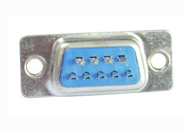 Type bleu type droit de connecteur prise de Pin D du DB 9 de DP pour la carte de carte PCB