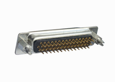 Type matériel ISO9001 de 44 bornes D de la rangée PBT de double de connecteur femelle approuvé