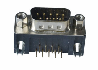 Matériaux de contact d'or/étamage de connecteur de SOUS-MARIN du DB DR D de mâle de 9 bornes