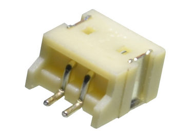 Couleur terminale de blanc de connecteur de logement de Pin de rangée du connecteur simple 2 de gaufrette