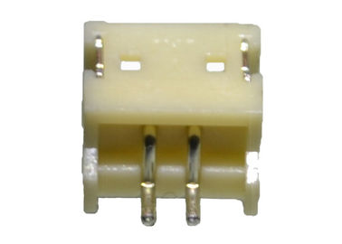 Couleur terminale de blanc de connecteur de logement de Pin de rangée du connecteur simple 2 de gaufrette