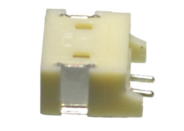 Couleur terminale de blanc de connecteur de logement de Pin de rangée du connecteur simple 2 de gaufrette