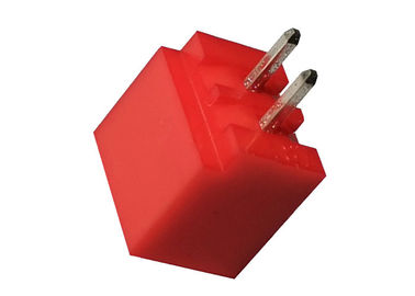Certification droite rouge d'UL de contact d'alliage de Coppy de lancement du connecteur 2.0mm de gaufrette
