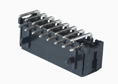 Tension de tenue 500V à angle droit de connecteur de gaufrette de fil de PBT/PA6T