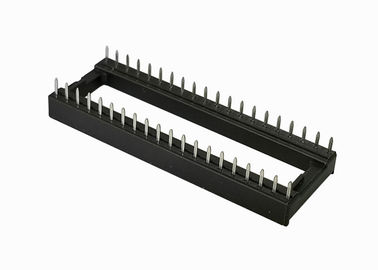 rangée extérieure d'en-tête de Pin de place d'IMMERSION de prise d'immersion de bâti de 2.54mm du lancement 7.62mm