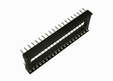 rangée extérieure d'en-tête de Pin de place d'IMMERSION de prise d'immersion de bâti de 2.54mm du lancement 7.62mm