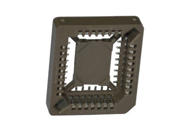 32 type or/étamage de SMT de lancement du connecteur 1.27mm de prise de Pin PLCC IC