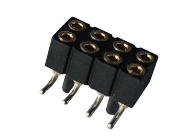 2.0mm ont usiné autour du laiton CuZn38Pb2 femelle de la taille 2.8mm de connecteur d'en-tête de Pin