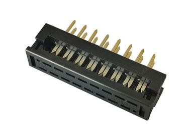2.54mm à C.A. 16 tension d'opération d'en-tête de connecteur de Pin IDC de l'UL 94V 0 60V masculin/C.C