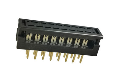 2.54mm à C.A. 16 tension d'opération d'en-tête de connecteur de Pin IDC de l'UL 94V 0 60V masculin/C.C