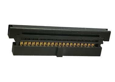 Trois fil du connecteur 1.27mm du style IDC de morceau pour embarquer le contact de bronze de phosphore