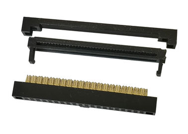 Trois fil du connecteur 1.27mm du style IDC de morceau pour embarquer le contact de bronze de phosphore