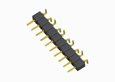 type masculin et femelle de rangée simple de femelle de 2.54mm d'en-tête rond de Pin d'en-têtes de SMT