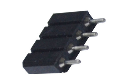 Tension de tenue femelle droite de connecteur d'en-tête de carte PCB de rangée simple 500 V