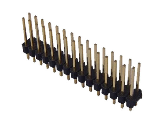 30 lancement masculin droit du connecteur 0.8mm d'en-tête d'IMMERSION de Pin Double Row