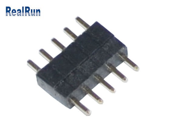 5 Pin 0.75APA6T de Polonais 1*5 par le connecteur d'en-tête de trou