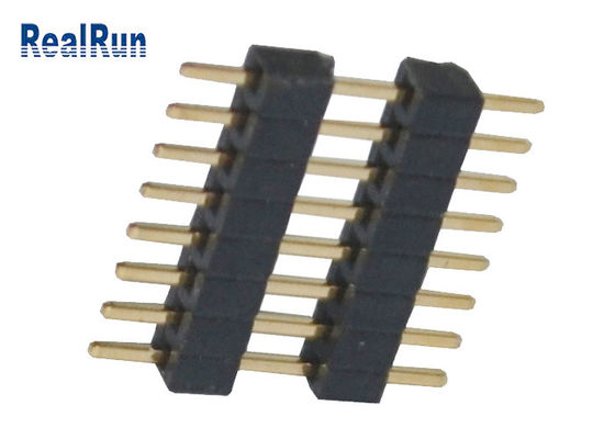 1*8 Pin empilable PA6T 1.0mm par le connecteur d'en-tête de trou