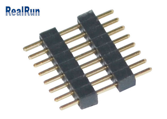 1*8 Pin empilable PA6T 1.0mm par le connecteur d'en-tête de trou