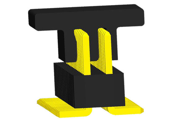 Rangée Pin Header du lancement PA6T UL94V-0 de SMT 0.75A 1.0mm double