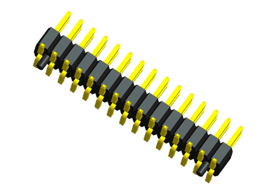 rangée SMT Pin Header 0.75A de lancement de 1.0mm double avec le courrier d'emplacement