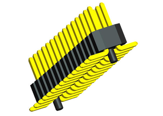 rangée SMT Pin Header 0.75A de lancement de 1.0mm double avec le courrier d'emplacement