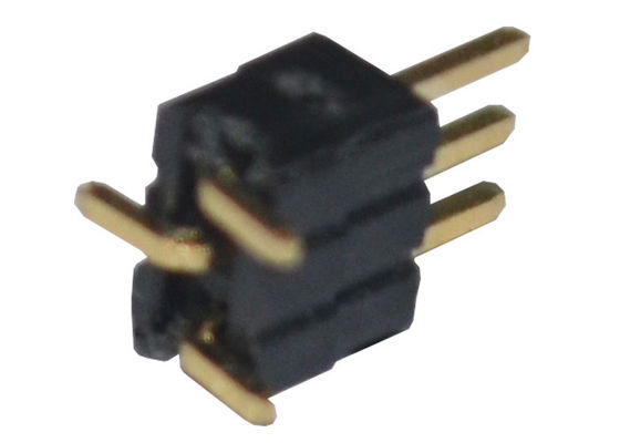 Connecteur masculin d'en-tête de lancement vertical du 1H DU MATIN SMD 1.27mm de PA6T