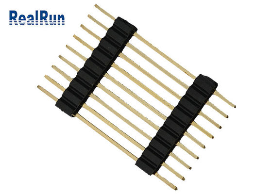 connecteur en plastique d'en-tête de panneau de carte PCB de 1.27mm PA9T Nylon6T