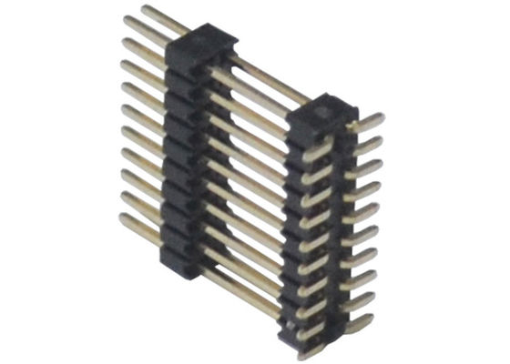 20H SMD Pin Header de l'UL 94V-0 2.0mm de placage à l'or