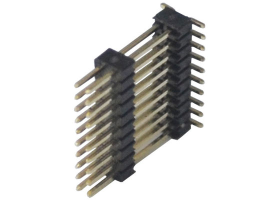 20H SMD Pin Header de l'UL 94V-0 2.0mm de placage à l'or