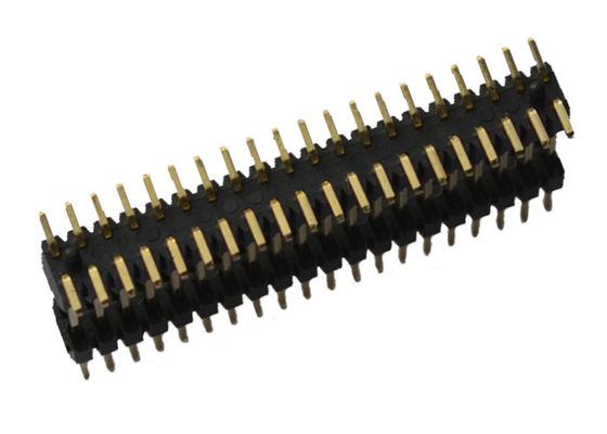 20H SMD Pin Header de l'UL 94V-0 2.0mm de placage à l'or