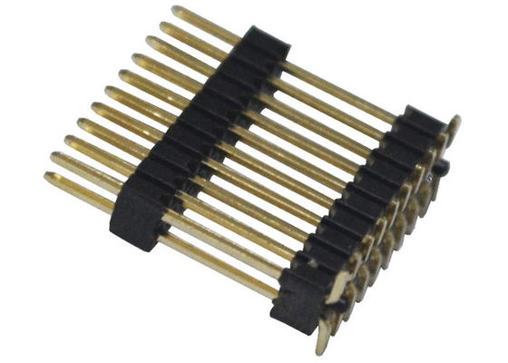 20H SMD Pin Header de l'UL 94V-0 2.0mm de placage à l'or