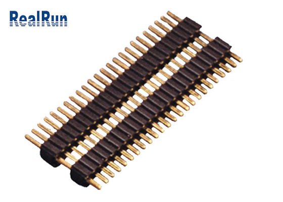 Par la rangée simple Pin Header du trou 500VAC 40P 2.0mm