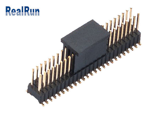 Carte PCB 1.27×2.54mm SMT SMD PA9T Pin Header Connector