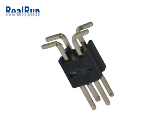 Lancement noir PA6T 12 Pin Pcb Connector Dual Row de 2.0mm