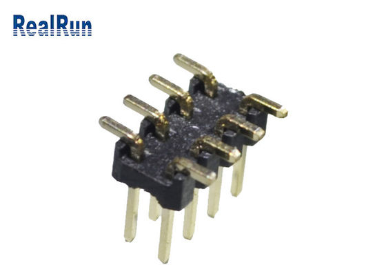 Lancement noir PA6T 12 Pin Pcb Connector Dual Row de 2.0mm