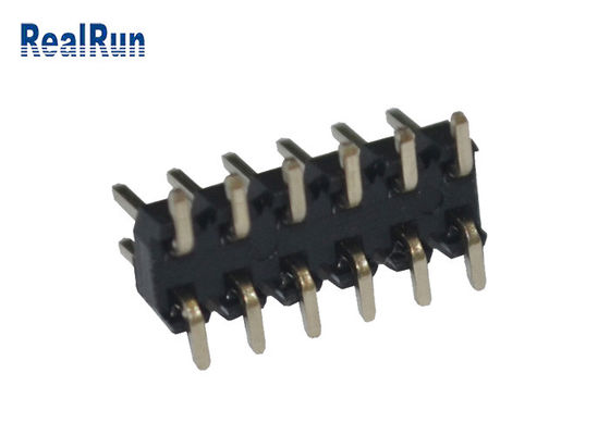 Lancement noir PA6T 12 Pin Pcb Connector Dual Row de 2.0mm
