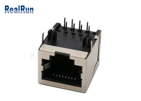 1.5AMP PBT Rj45 a protégé la prise femelle modulaire de la prise 10P8C