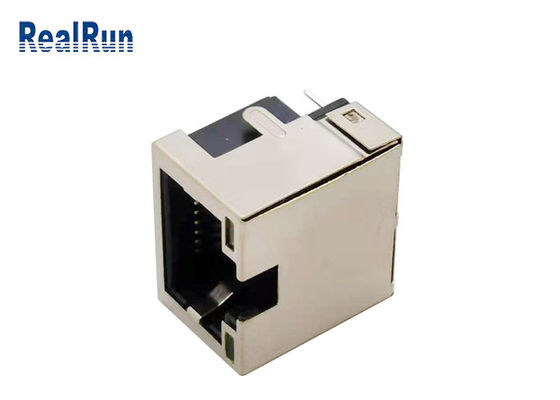 Lumière modulaire 1.5A de la carte PCB 8pin RJ45 Jack Connector Right Angle With LED