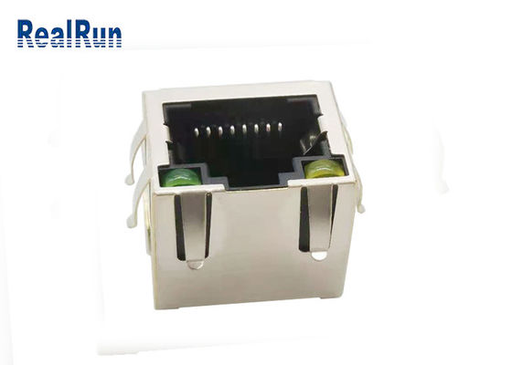 Prise Shell Shield élastique de connecteur femelle de PA6T PBT RJ45