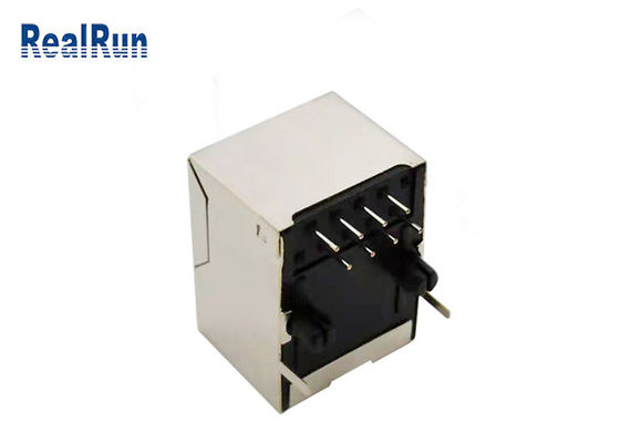 Le métal de connecteur d'UL94-0 125V Rj45 a protégé 10P8C RJ45 modulaire Jack