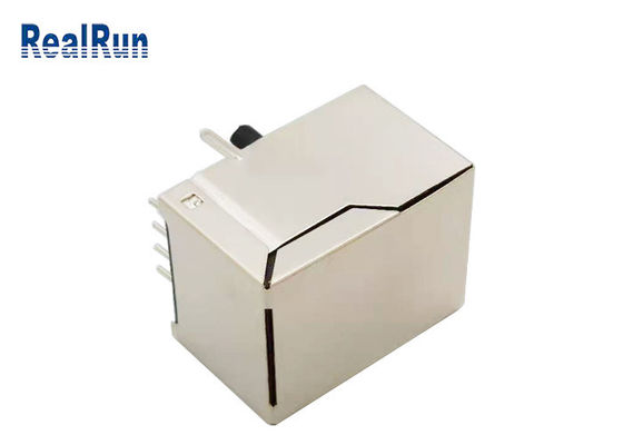 Prise 125V de réseau de PBT UL94V-0 10p8c RJ45 sans prise de LED