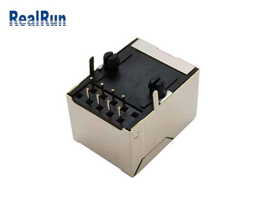 Prise 125V de réseau de PBT UL94V-0 10p8c RJ45 sans prise de LED