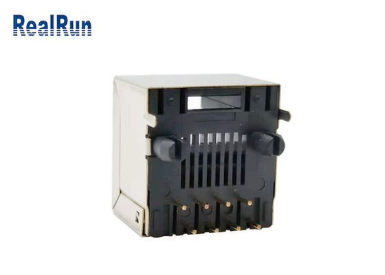 Carte PCB modulaire verticale UL94V-0 du bronze de phosphore RJ45 Jack Connector