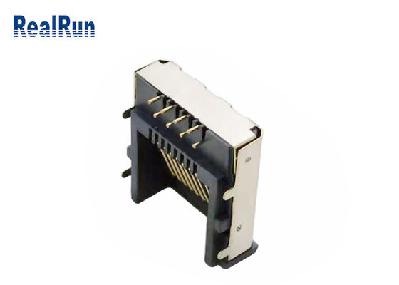 Le métal a protégé le connecteur modulaire RJ45-SP-37 de carte PCB de la prise LCP Rj45