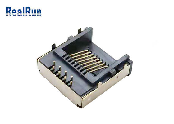 Le métal a protégé le connecteur modulaire RJ45-SP-37 de carte PCB de la prise LCP Rj45