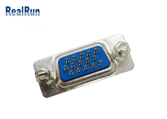 Soudure masculine du connecteur UL94V-0 de SOUS-MARIN de l'en-tête D de Pin PBT de HDP 15