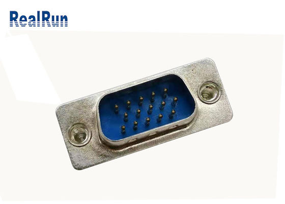 Soudure masculine du connecteur UL94V-0 de SOUS-MARIN de l'en-tête D de Pin PBT de HDP 15